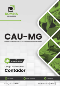 Novo Material: Apostila Contador CAU MG 2025