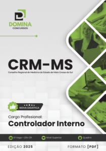 Novo Material: Apostila Controlador Interno CRM MS 2025