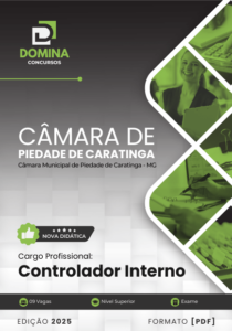 Novo Material: Apostila Controlador Interno Câmara Piedade Caratinga MG 2025