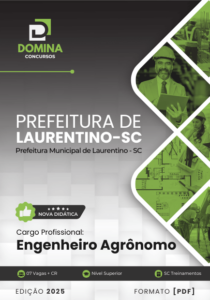 Novo Material: Apostila Engenheiro Agrônomo Laurentino SC 2025