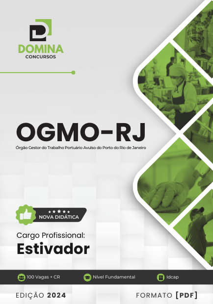 Novo Material: Apostila Estivador OGMO RJ 2025