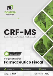 Novo Material: Apostila Farmacêutico Fiscal CRF MS 2025