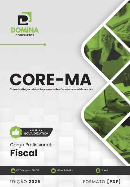 Novo Material: Apostila Fiscal CORE MA 2025