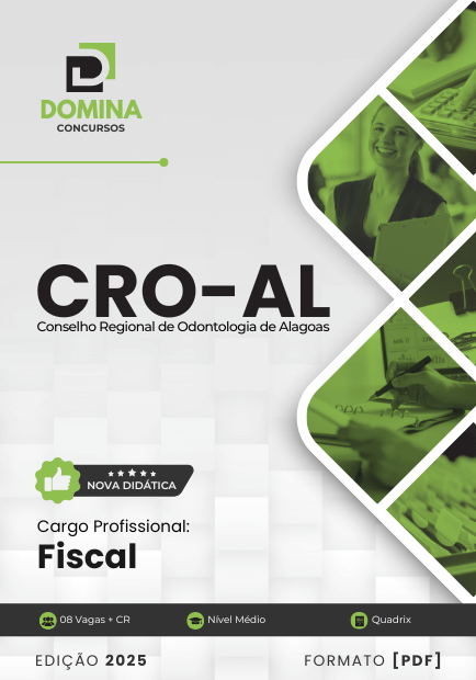 Novo Material: Apostila Fiscal CRO AL 2025