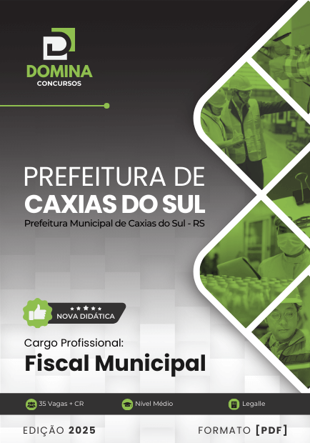 Novo Material: Apostila Fiscal Municipal Caxias do Sul RS 2025