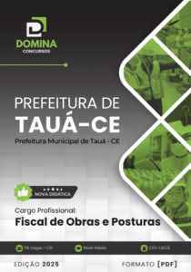 Novo Material: Apostila Fiscal de Obras e Posturas Tauá CE 2025