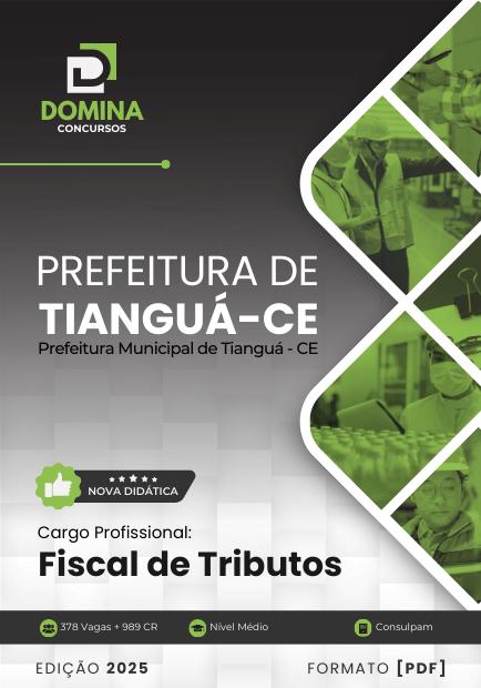 Novo Material: Apostila Fiscal de Tributos Tianguá CE 2025