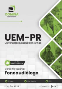 Novo Material: Apostila Fonoaudiólogo UEM PR 2025
