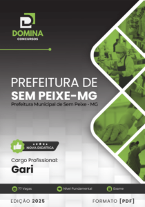 Novo Material: Apostila Gari Sem Peixe MG 2025