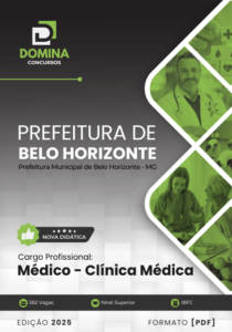 Novo Material: Apostila Médico Clínica Médica Belo Horizonte MG 2025