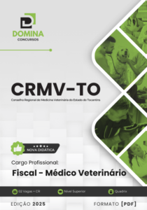 Novo Material: Apostila Médico Veterinário CRMV TO 2025