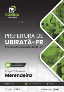 Novo Material: Apostila Merendeira Ubiratã PR 2025