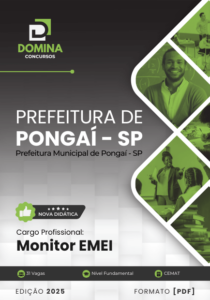 Novo Material: Apostila Monitor EMEI Pongaí SP 2025