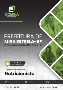 Novo Material: Apostila Nutricionista Mira Estrela SP 2025