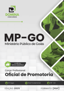 Novo Material: Apostila Oficial de Promotoria MP GO 2025
