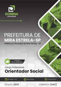 Novo Material: Apostila Orientador Social Mira Estrela SP 2025