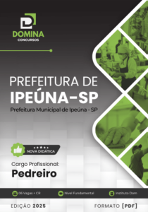 Novo Material: Apostila Pedreiro Ipeúna SP 2025