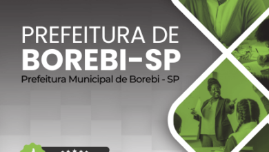 Novo Material: Apostila Professor de Educação Física Borebi SP 2025