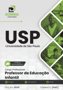 Novo Material: Apostila Professor de Educação Infantil USP 2025
