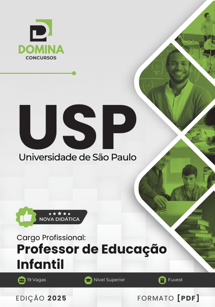 Novo Material: Apostila Professor de Educação Infantil USP 2025