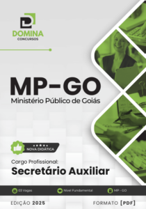 Novo Material: Apostila Secretário Auxiliar MP GO 2025