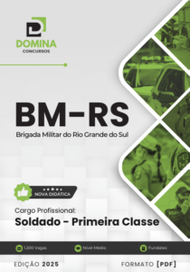 Novo Material: Apostila Soldado BM RS 2025