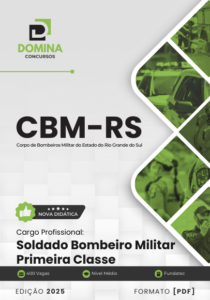Novo Material: Apostila Soldado Bombeiro Militar CBM RS 2025