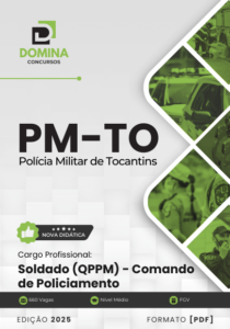 Novo Material: Apostila Soldado – QPPM PM TO 2025