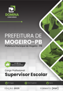 Novo Material: Apostila Supervisor Escolar Mogeiro PB 2025