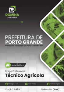 Novo Material: Apostila Técnico Agrícola Porto Grande AP 2025