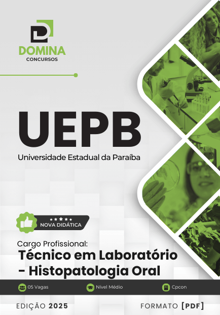 Novo Material: Apostila Técnico Laboratório Histopatologia Oral UEPB 2025