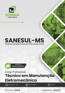 Novo Material: Apostila Técnico Manutenção Eletromecânica SANESUL MS 2025