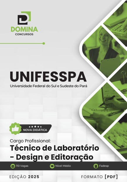 Novo Material: Apostila Técnico de Design e Editoração UNIFESSPA PA 2025