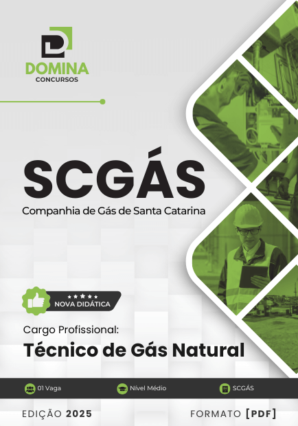 Novo Material: Apostila Técnico de Gás Natural SCGás 2025