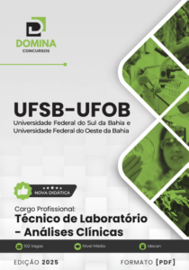Novo Material: Apostila Técnico de Laboratório Análises Clínicas UFSB 2025