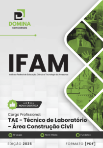 Novo Material: Apostila Técnico de Laboratório Construção Civil IFAM 2025