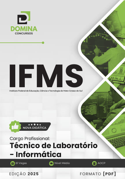 Novo Material: Apostila Técnico de Laboratório Informática IFMS 2025
