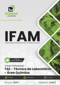 Novo Material: Apostila Técnico de Laboratório Química IFAM 2025