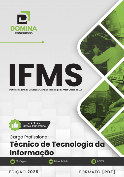 Novo Material: Apostila Técnico de Tecnologia da Informação IFMS 2025