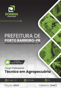 Novo Material: Apostila Técnico em Agropecuária Porto Barreiro PR 2025