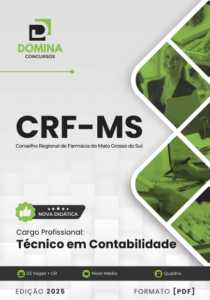 Novo Material: Apostila Técnico em Contabilidade CRF MS 2025