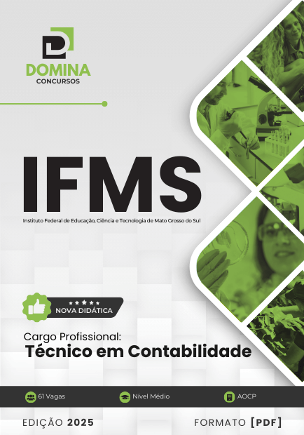 Novo Material: Apostila Técnico em Contabilidade IFMS 2025