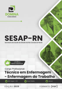 Novo Material: Apostila Técnico em Enfermagem do Trabalho SESAP RN 2025