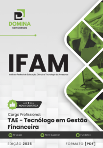 Novo Material: Apostila Tecnólogo em Gestão Financeira IFAM 2025