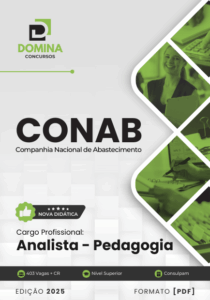 Apostila Analista Pedagogia CONAB 2025 – Atualizado Pós-edital