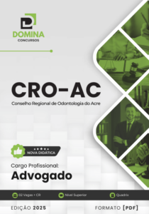 Novo Material: Apostila Advogado CRO AC 2025