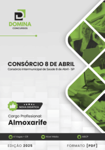 Novo Material: Apostila Almoxarife Consórcio Saúde 8 de Abril SP 2025