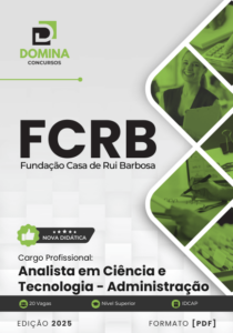 Novo Material: Apostila Analista Administração FCRB 2025