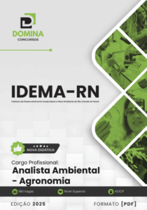 Novo Material: Apostila Analista Ambiental Agronomia IDEMA RN 2025
