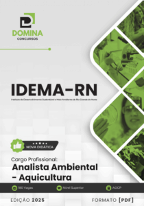 Novo Material: Apostila Analista Ambiental Aquicultura IDEMA RN 2025